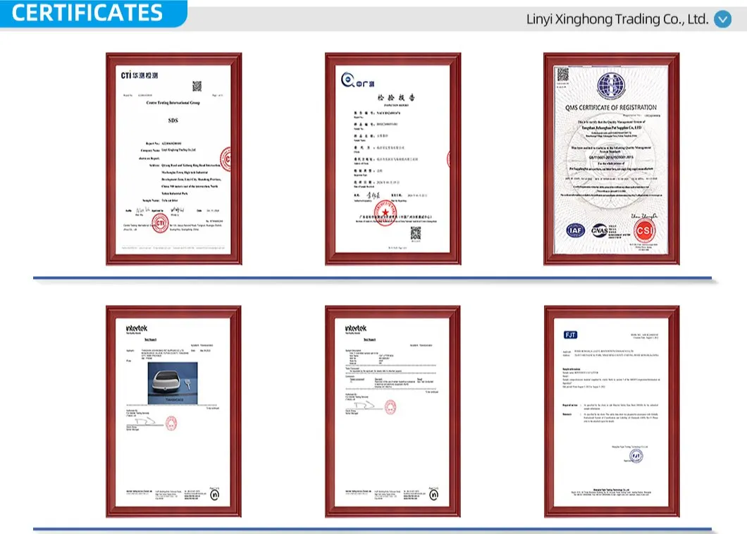 Certificados de Qualidade