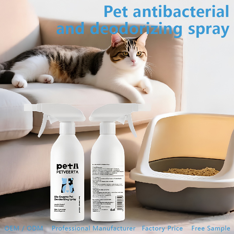 Spray Eliminador de Odor de Urina de Animal de Estimação Fórmula de Limpeza Profunda