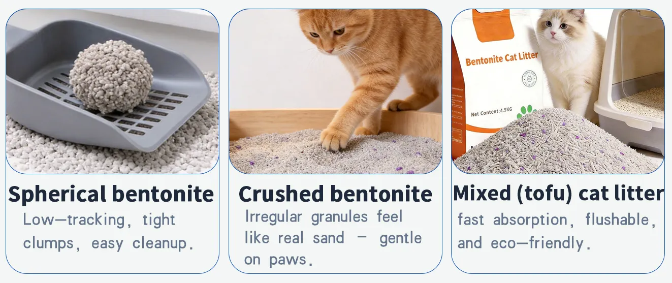 Mistura de Areia para Gato com Alta Agregação e Baixa Emissão de Poeira