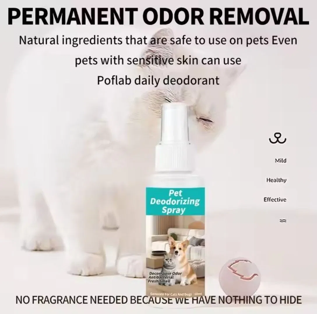 Spray Eliminador de Odor Orgânico para Cães e Gatos