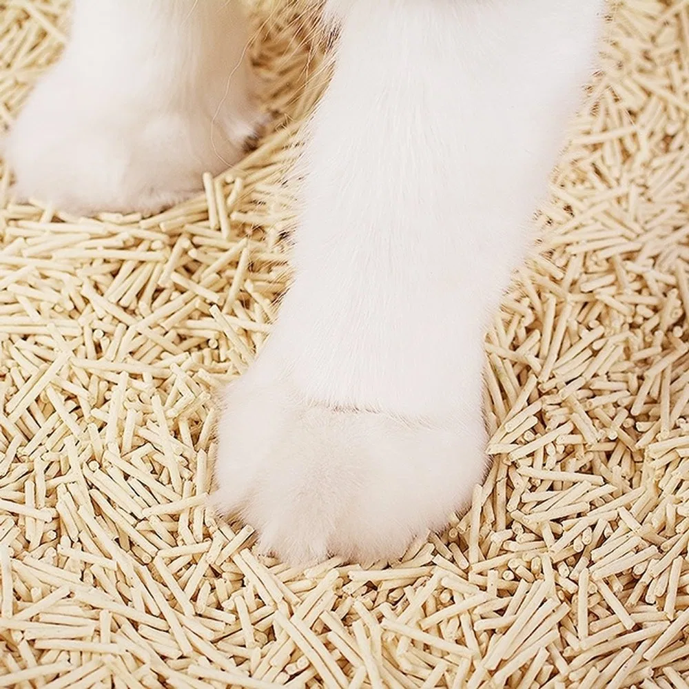 OEM Personalizado Fácil Limpeza Fragrância de Morango Areia de Soja para Gato Tofu