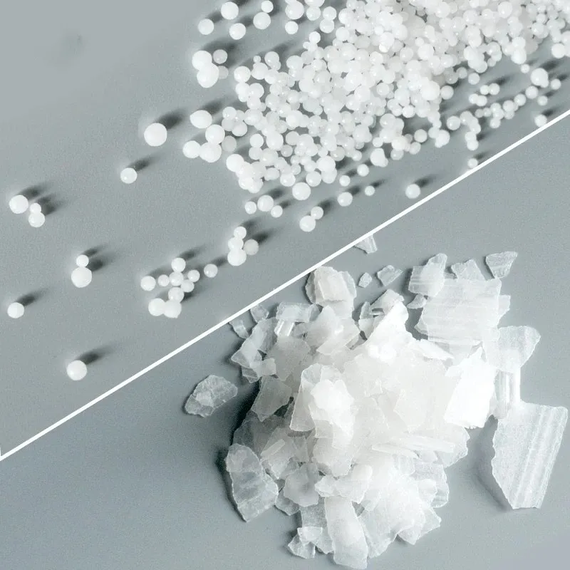Flocos de Hidróxido de Sódio de Qualidade da China, Pérolas de Soda Cáustica 99 % para a Indústria Têxtil, Tingimento e Papel