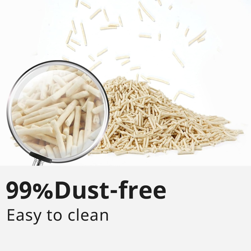 OEM ODM Superior Absorção Pellets Reciclados Ecológicos Rápido Agregação Areia para Gato