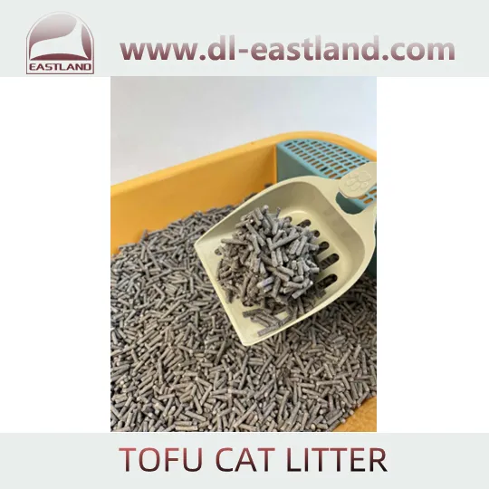 Detalhe lixo de gato