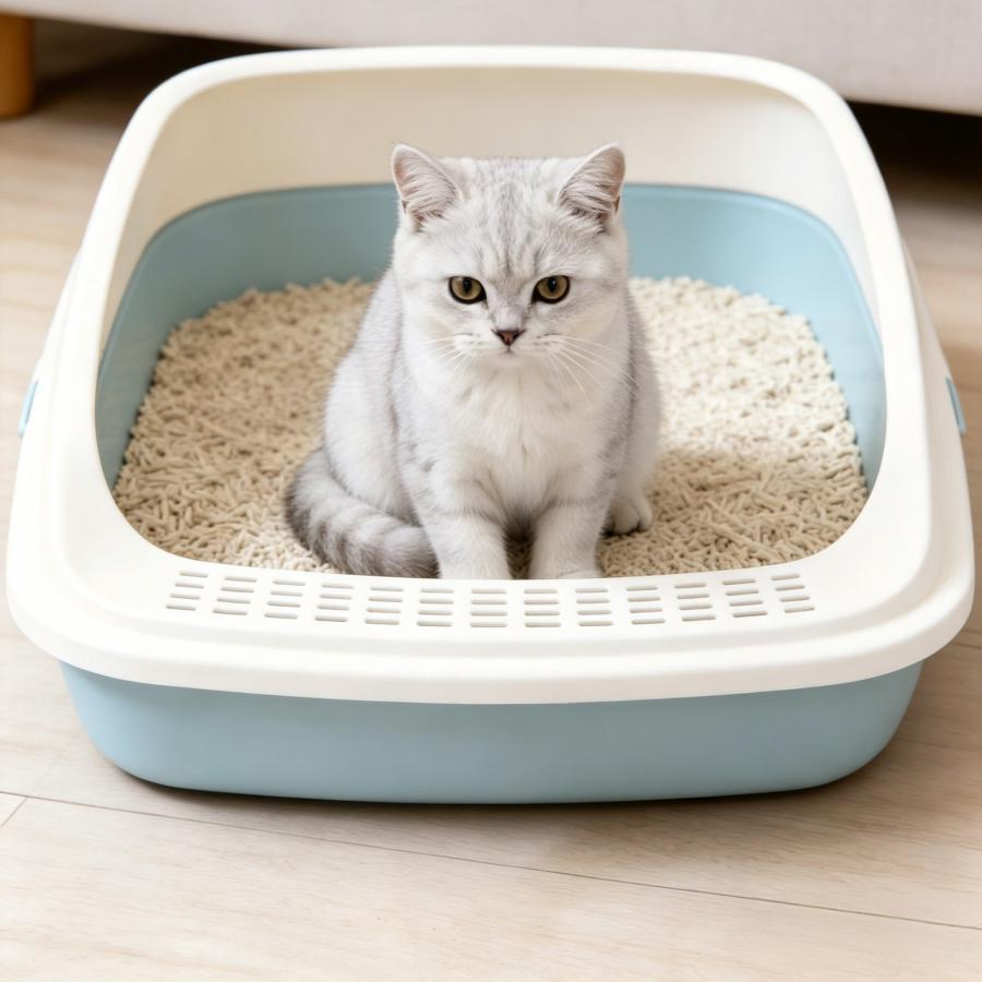 Areia para gatos de tofu com carvão de bambu, desodorização física, purificação do ar, ecológica e biodegradável