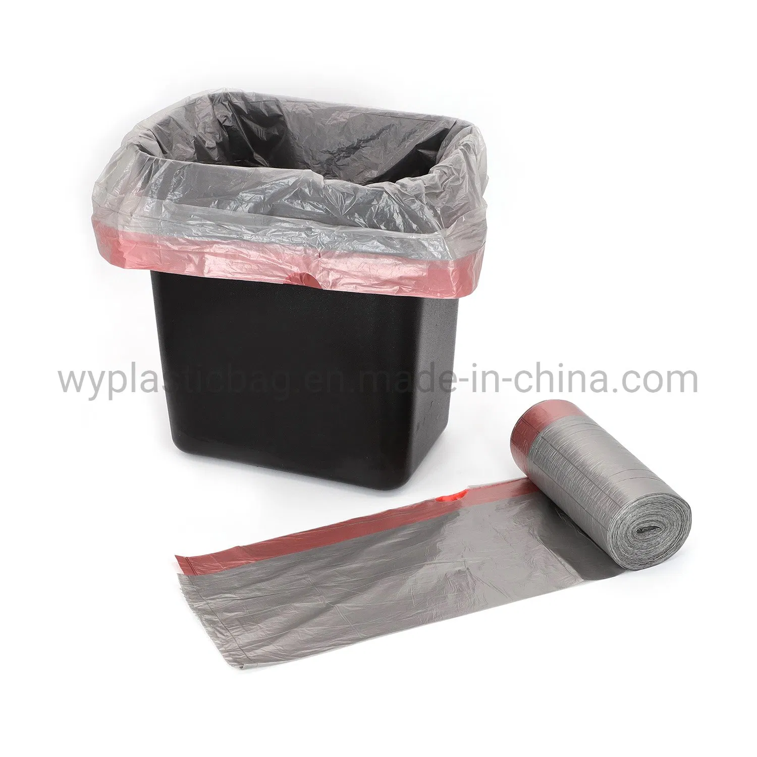 Fitas para Sacos de Lixo em Rolo Fabricantes de Lixo Sacos de Plástico Pesados para Lixo 120L Atacado de Sacos de Lixo