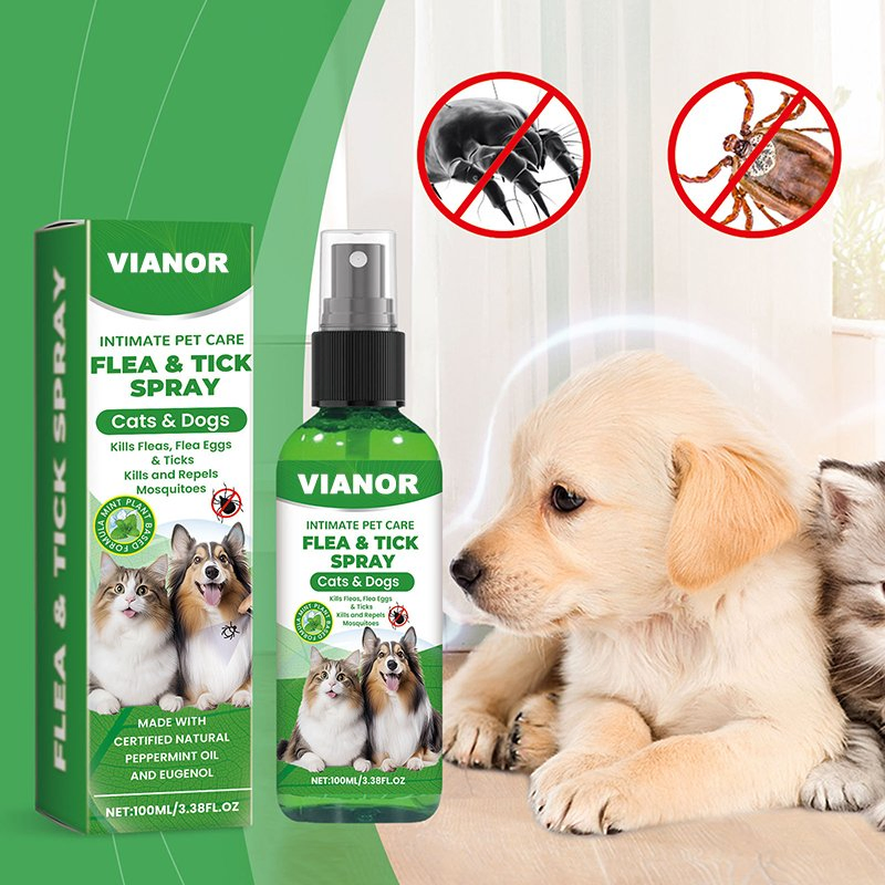 Novas Chegadas Cuidado de Animais Spray Repelente para Cães Amigo do Pet Eliminador de Odor Orgânico