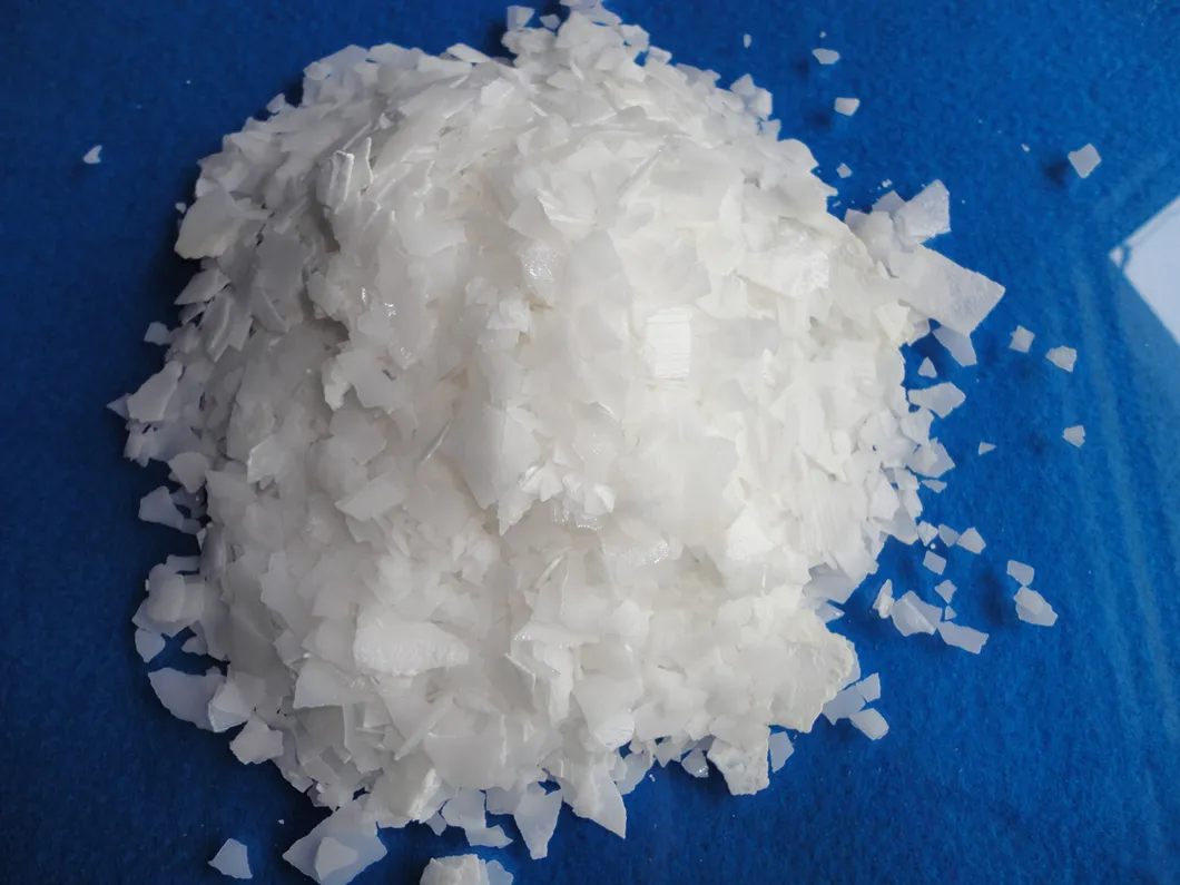 Melhores 99% Preços de Soda Cáustica Flocos/Pérolas para Fabricação de Sabão e Detergente