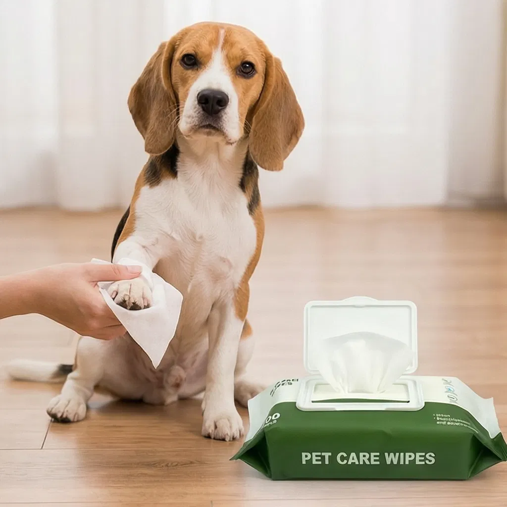 Toalhetes de Limpeza de Olhos Premium para Gatos e Cães