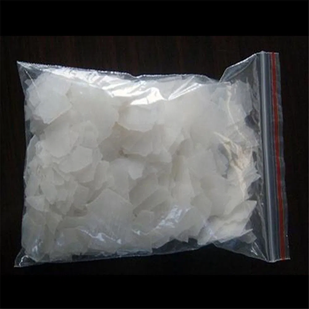 25kg Saco Embalado Flocos de NaOH Pérolas para Indústria de Detergentes