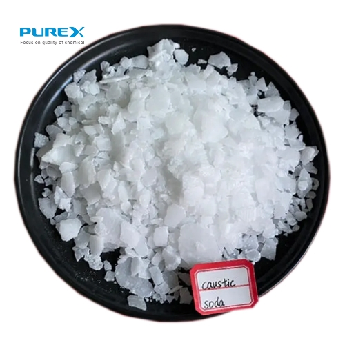 Preço de Fábrica Floco de Soda Cáustica/ Pérola de Soda Cáustica 99% 25kg/1200kg Saco em Estoque com Preço Promocional para Fabricação de Sabão / Impressão Têxtil e Tingimento