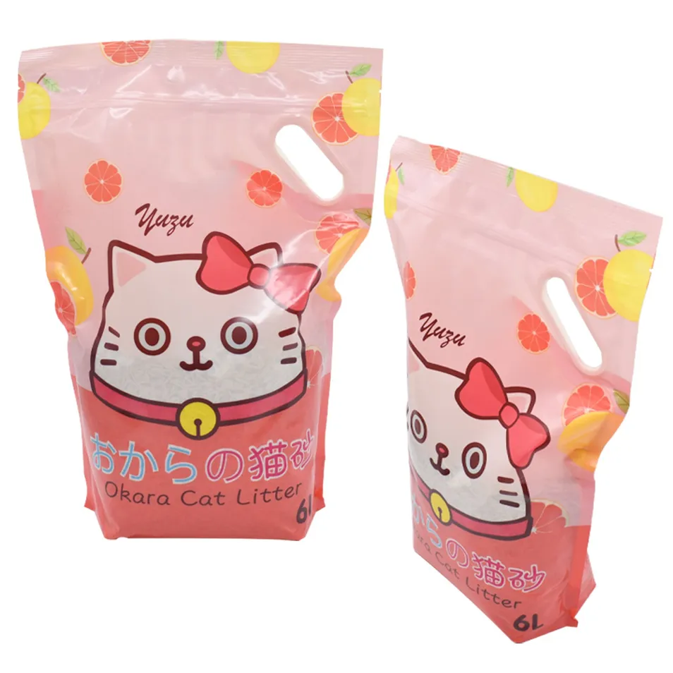 Embalagem de Areia de Gato