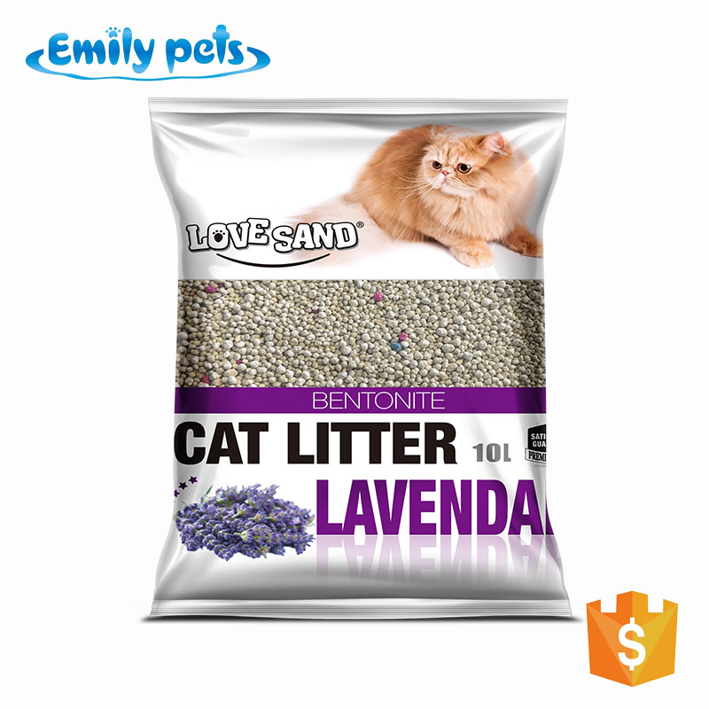 Areia para Gato de Bentonita com Carvão Ativado de Bambu, Controle Forte de Odor, Livre de Poeira, Agregação Rápida