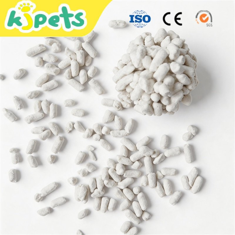 Areia para Gato Ecológica Orgânica Natural Feita de Papel Reciclado Alta Capacidade de Retenção de Água Livre de Poeira Textura Confortável para Cuidados Diários com Animais de Estimação