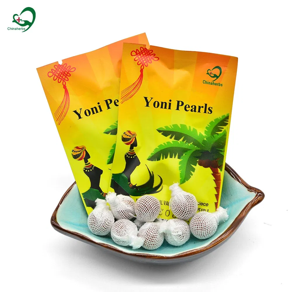 Chinaherbs Tampão Herbal Ponto Limpo Yoni Pérolas Detox Lubrificação para Intimidade Feminina