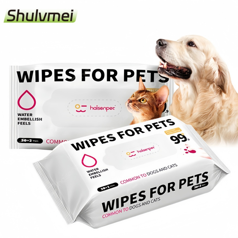Toalhetes de Limpeza de Olhos Premium para Gatos e Cães