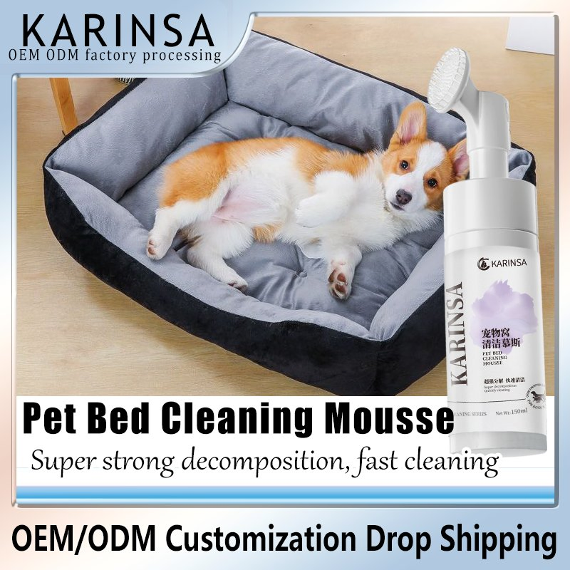 Eliminador de Odor de Animais de Estimação Spray para Cães Den Spray Probiotico para Cama de Cães