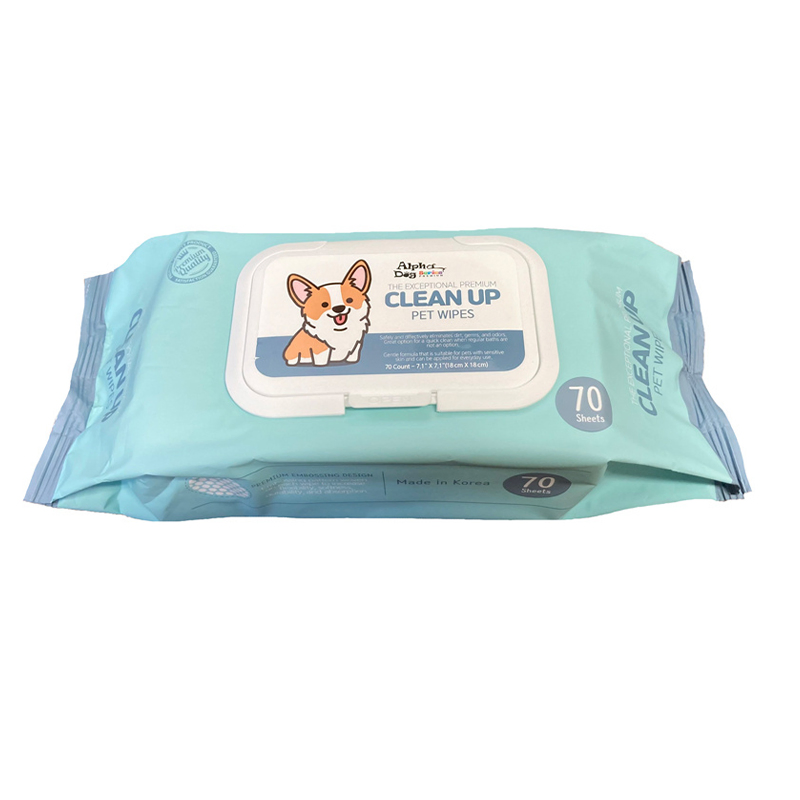 Toalhetes para Animais de Estimação para Cães e Gatos, Toalhetes de Limpeza e Controle de Odor para Patas