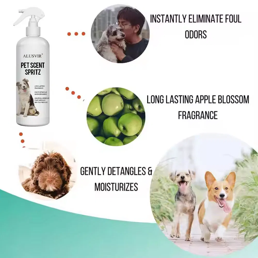 Spray para cães, treinamento, lavagem, limpeza perfeita, produto para pets com ingredientes saudáveis