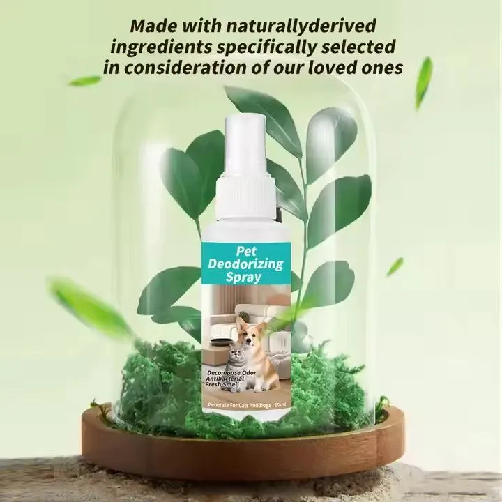 Spray Eliminador de Odor Orgânico para Cães e Gatos