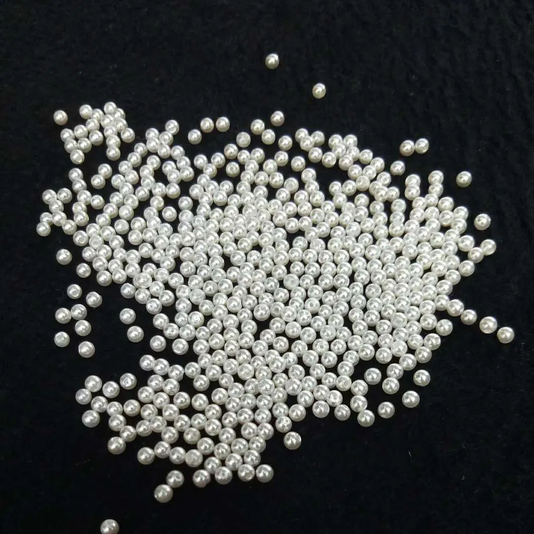 Meia perfurada pérola natural de concha para montagem de joias