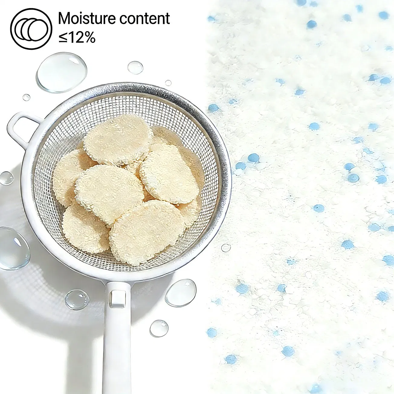 Areia para gatos de alta qualidade que forma grumos, feita de ingredientes naturais