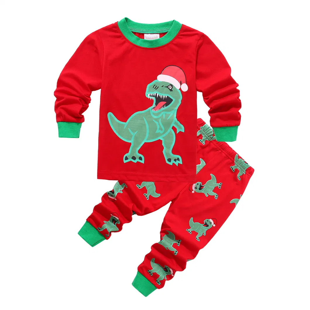 Pijamas de algodón navideños acogedores para mujeres y niños