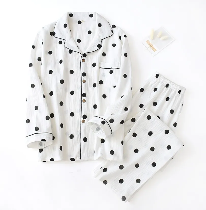 Pijamas de algodón para mujeres, pijamas orgánicos