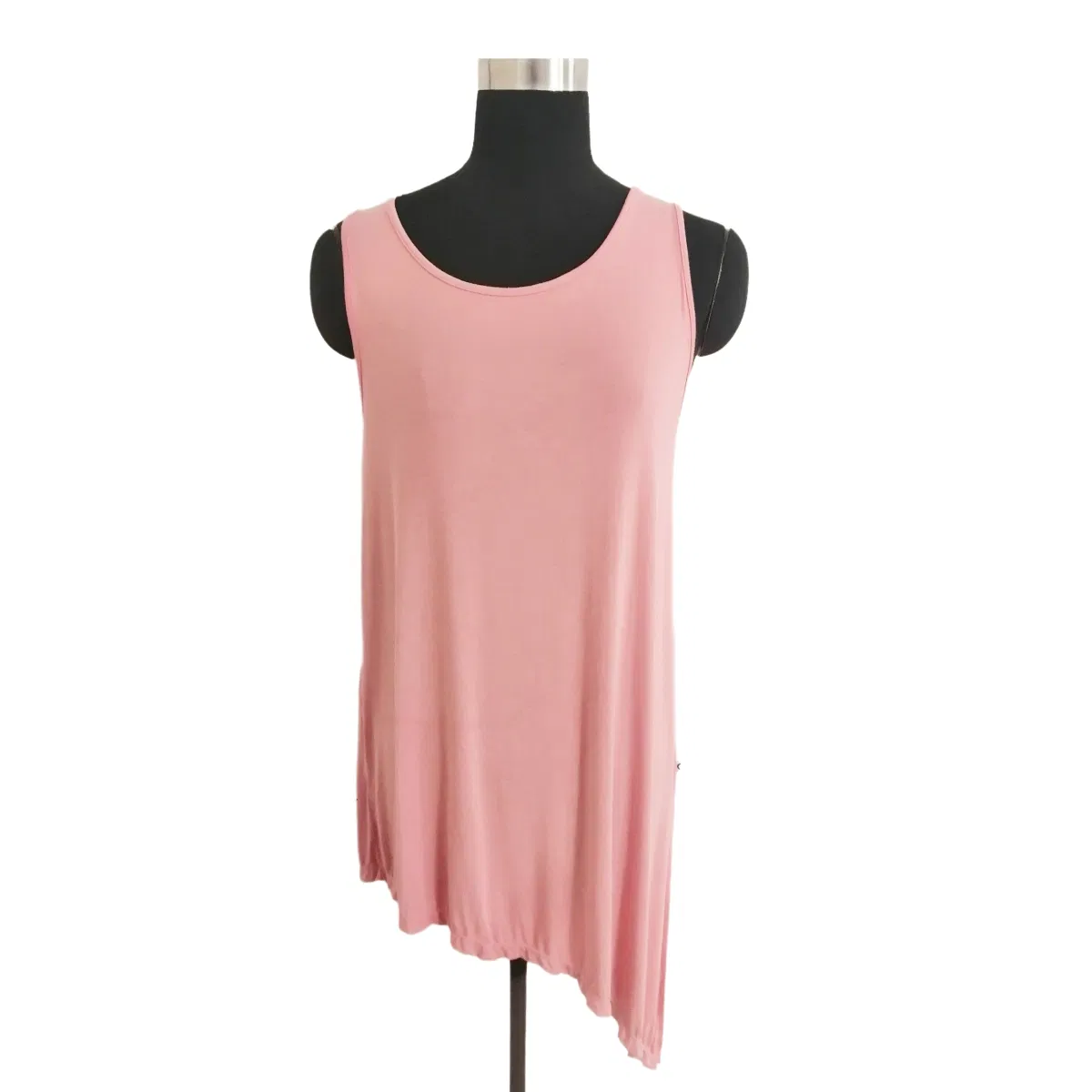 Vestido de noche sin mangas de viscosa suave para mujeres, pijamas cómodos, ropa de casa
