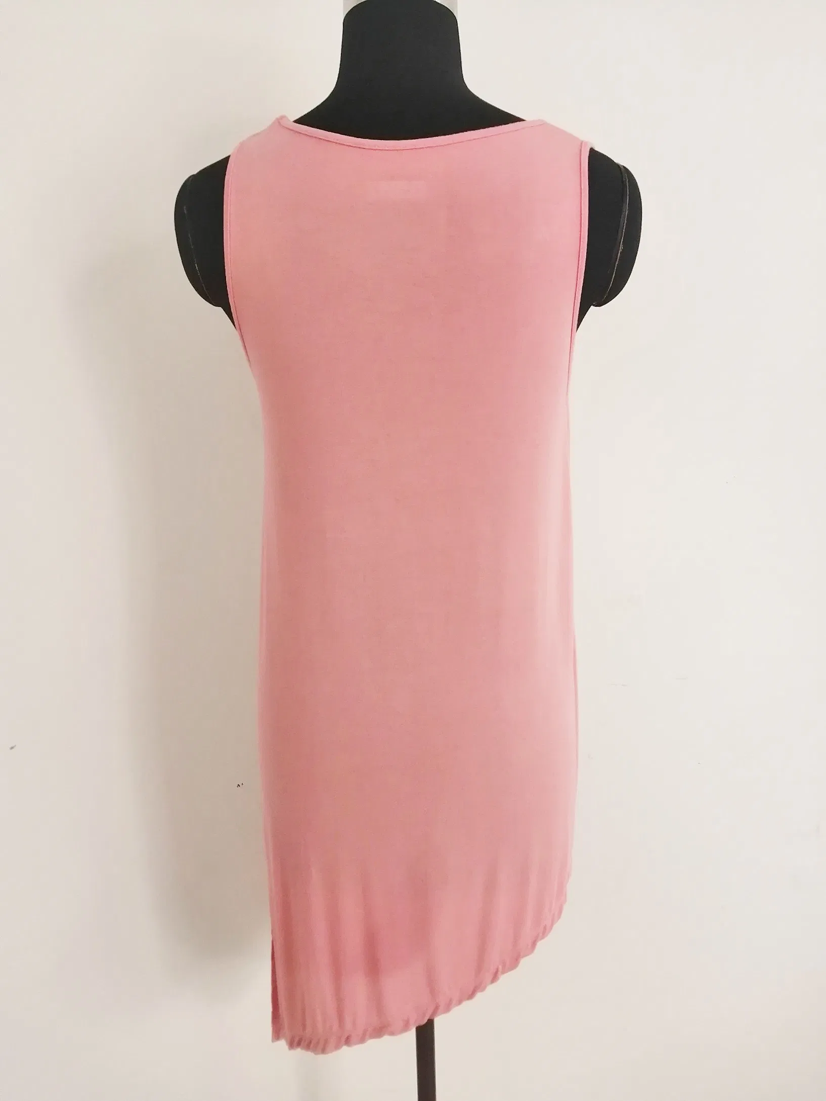 Vestido de noche sin mangas de viscosa suave para mujeres, pijamas cómodos, ropa de casa