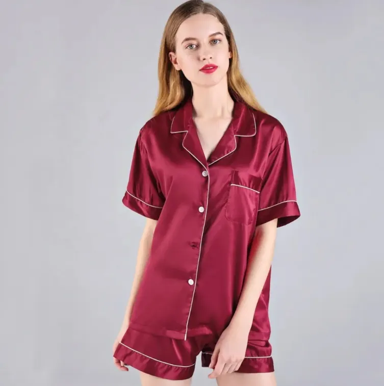 Hot Sale Silk Women Pajama Set Fiesta de Boda de Sirenita
