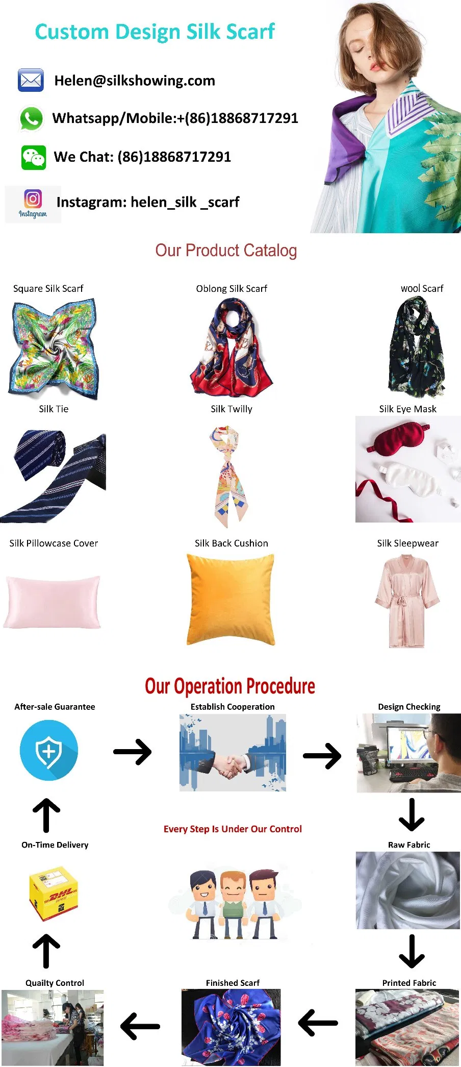 Proceso de diseño y calidad de la seda