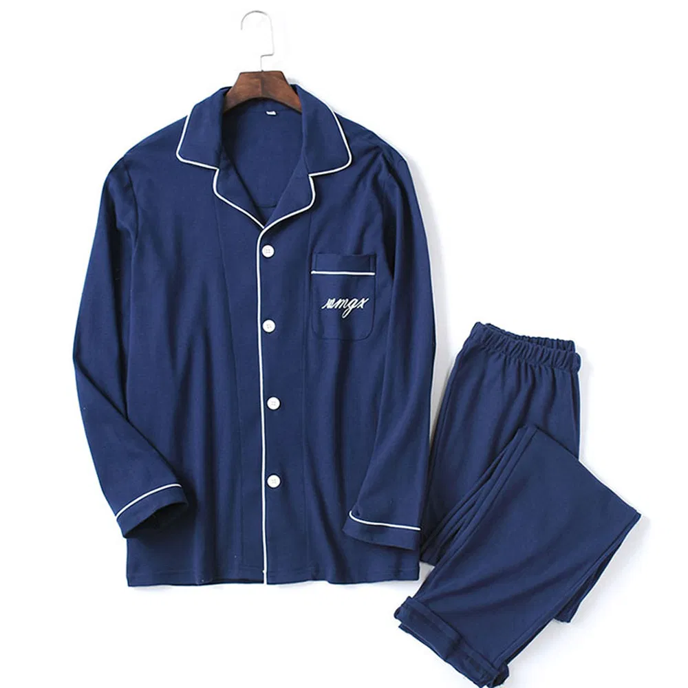 Pijamas orgánicos, pantalones de pijama con bolsillo, pijamas azules, pijamas para mujeres, pijamas para bebés