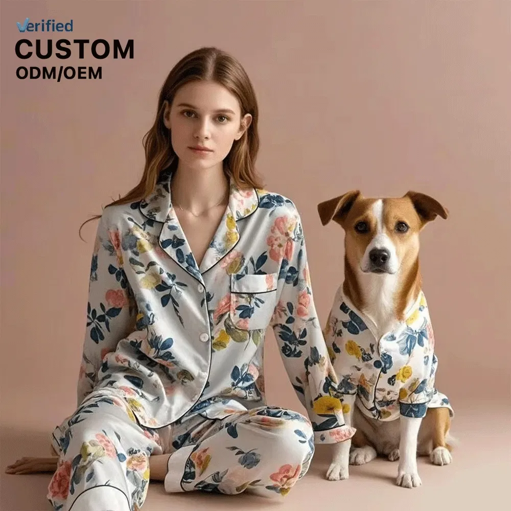 Pijama cómodo para mascotas y dueños