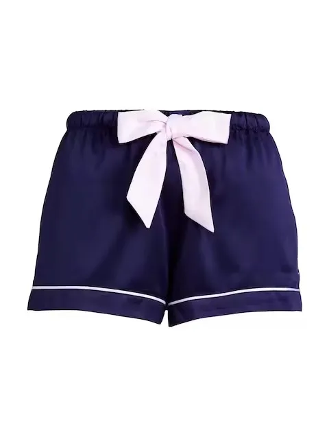 Diseño Personalizado Lujo Mujeres Negro Bata de Maternidad Vista 2