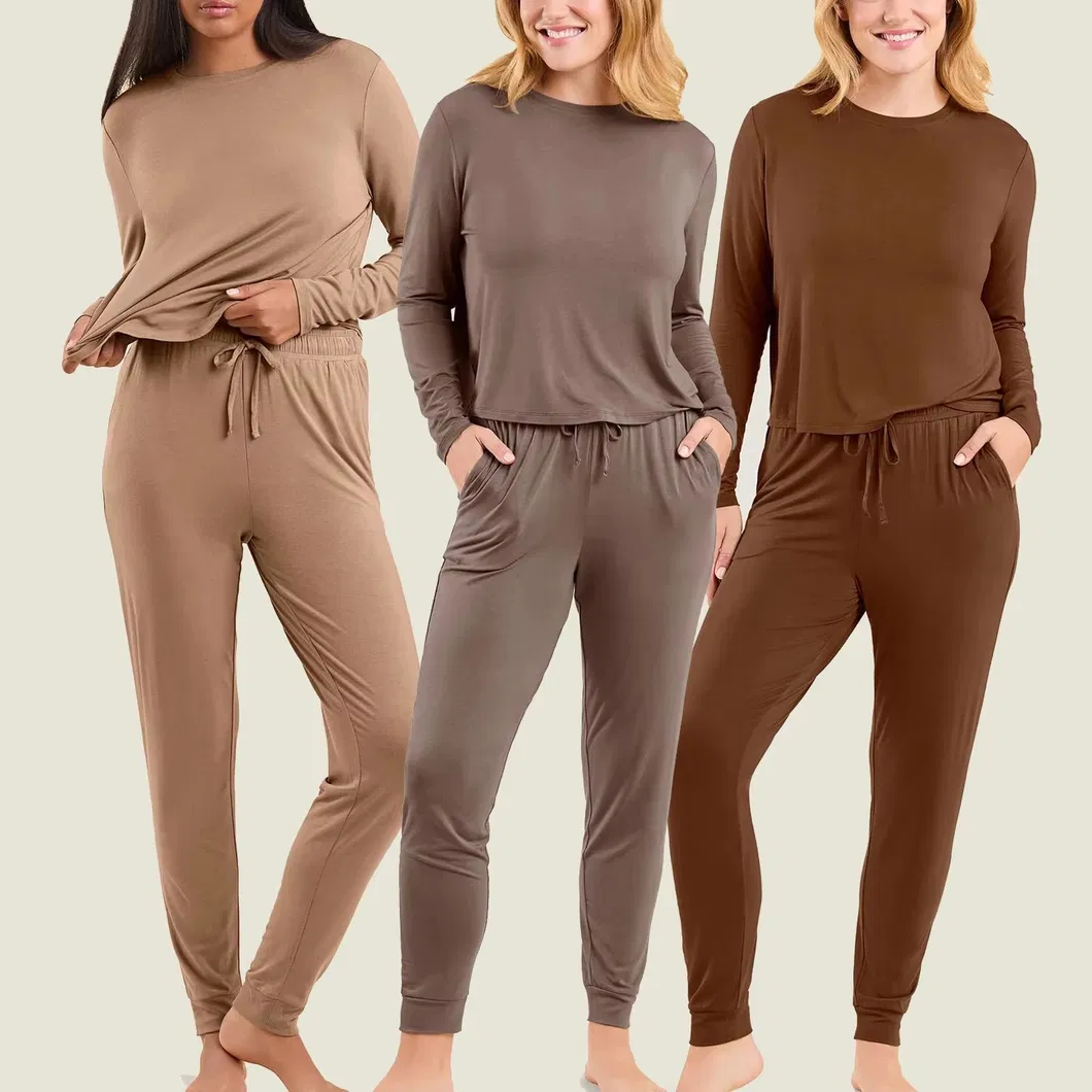 Estilo alternativo de pijama de bambú