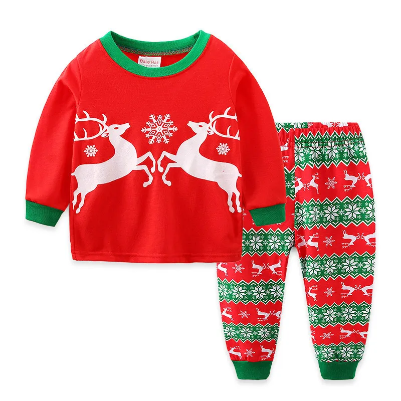 Pijamas navideños personalizados y adorables para niños y bebés