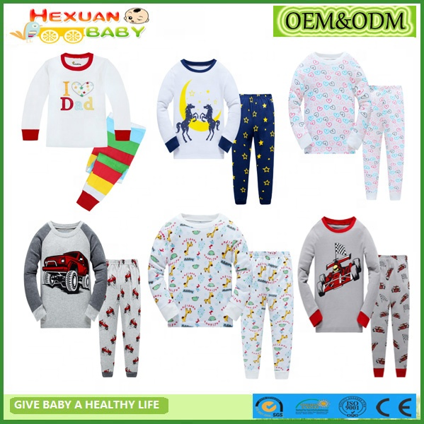 4 Venta Caliente Ropa para Niños Conjunto de Pijamas Conjunto de Ropa Infantil