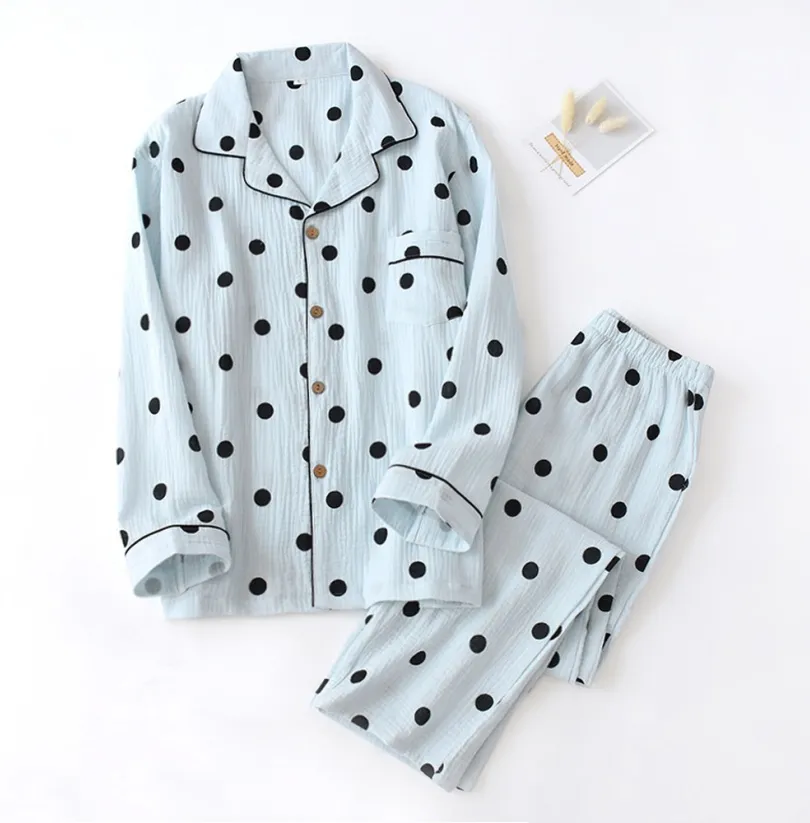 Pijamas de algodón para mujeres, pijamas orgánicos