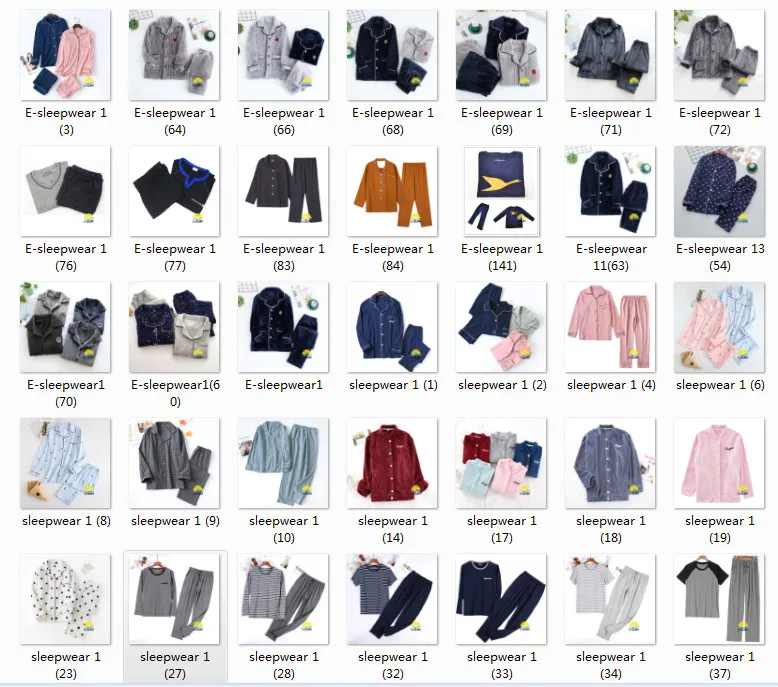 Pijamas sueltos de bambú para mujeres, camisón personalizado, pijamas para hombres, ropa de dormir cálida