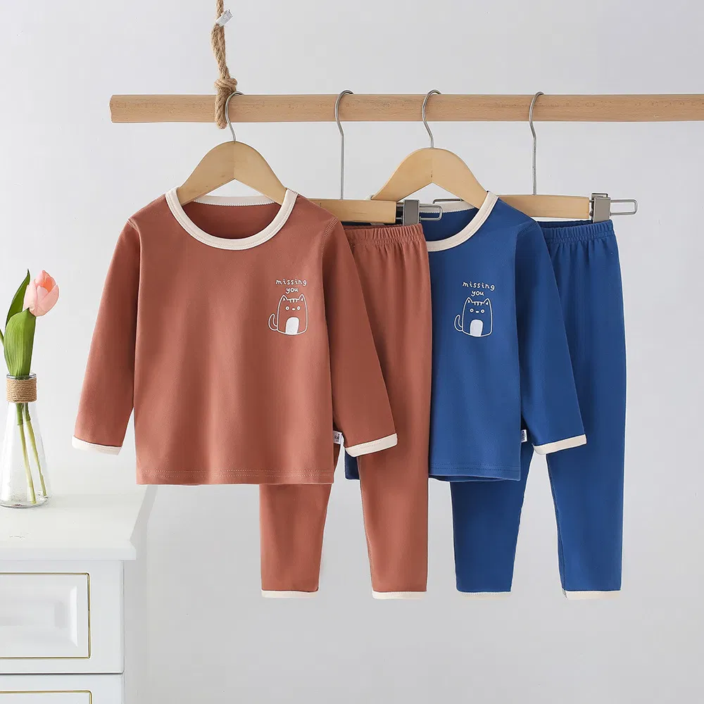Conjunto de pijamas para niños, ropa de casa, pijamas de modal para bebés