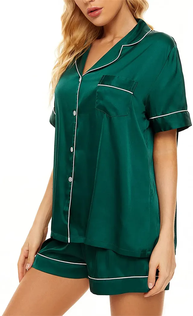 Estilo pijama de seda