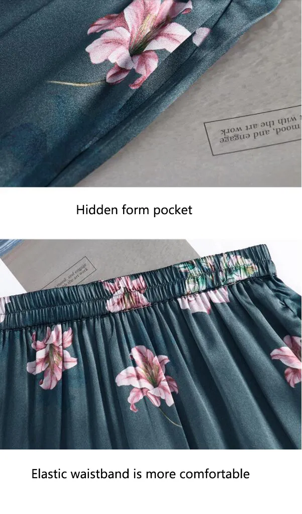 Pijamas de seda satinada personalizados para mujeres