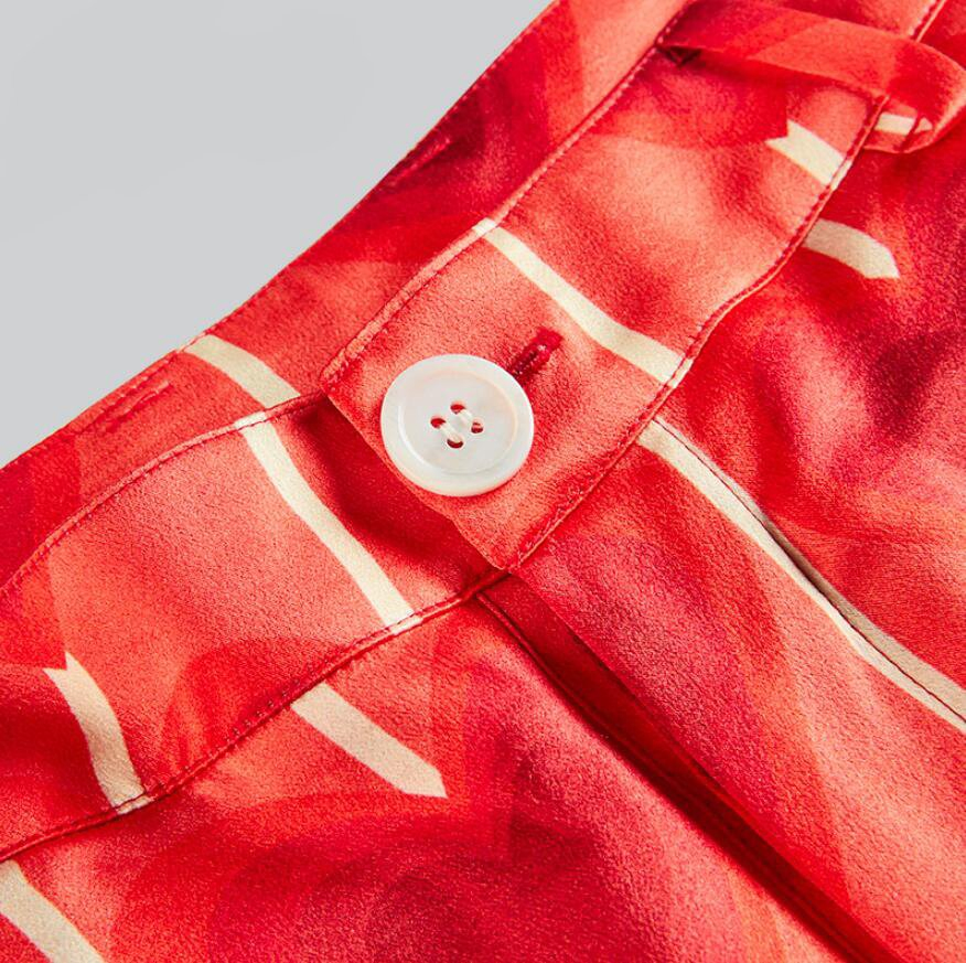 Vestido de noche de seda de lujo personalizado con logo de manga larga sexy para mujeres 100% pijamas de seda de morera