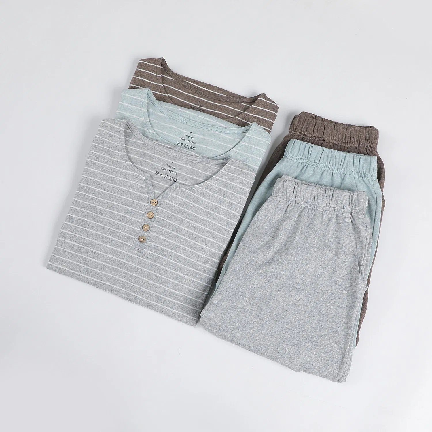 Pijamas de mujer, pijamas de sueño de lino, pijamas divertidos para parejas, pijamas para bebés