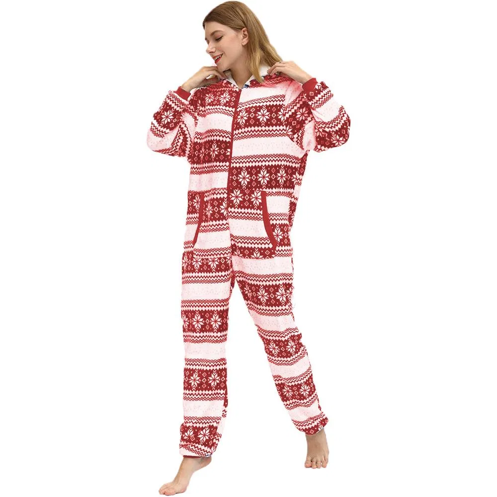 Pijama con cremallera suave detalles