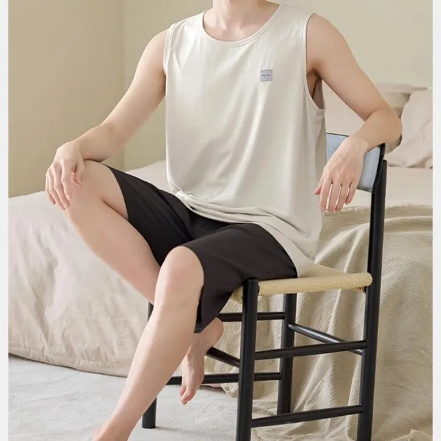 Detalle del pijama masculino de verano 1