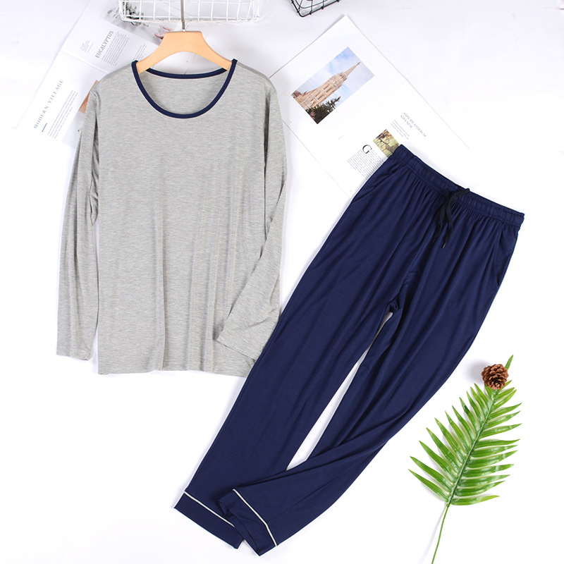 Pijamas negros para mujeres de algodón orgánico, pijamas azules para mujeres, pijama de franela corta