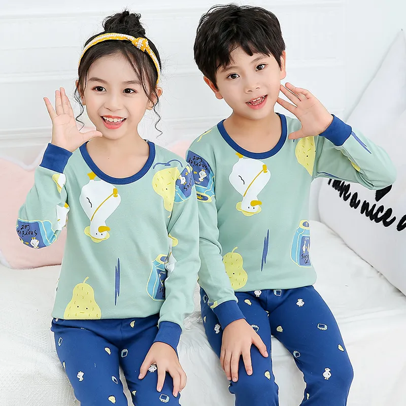 Pijamas para niños pequeños, pijamas de lujo de modal y algodón, pijamas familiares