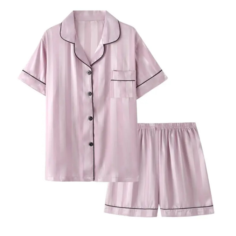 Estampados de pijama al por mayor para mujer conjunto de pijama Pajama